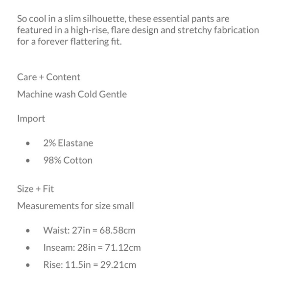 NWOT Free People Fine Line Slim Pants - Picture 3 of 4